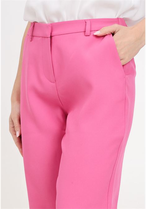 Pantaloni donna fucsia con elastico sul fondo ONLY | 15311117Raspberry Rose